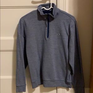 Men’s Small Vineyard Vines Pullover Jacket Gray
